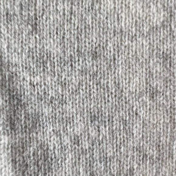 NWT Cashmere Cold Shoulder Sweater - XL Grey - Picture 10 of 11